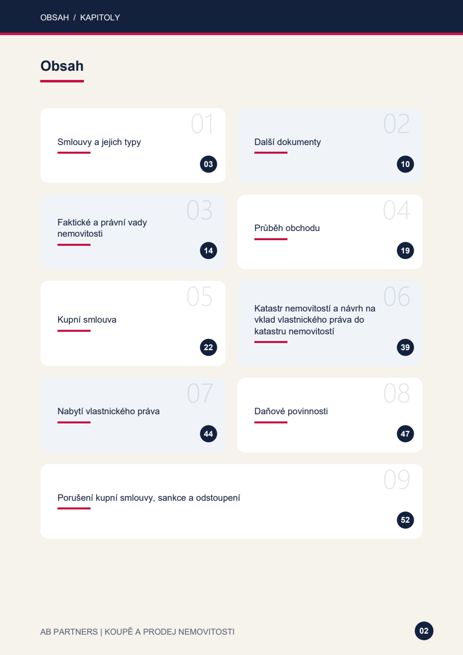 Graficky zpracovaný obsah e-booku
